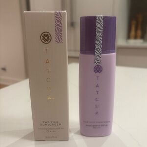 Brand New TATCHA The Silk Sunscreen SPF 50 Weightless Mineral Sunscreen